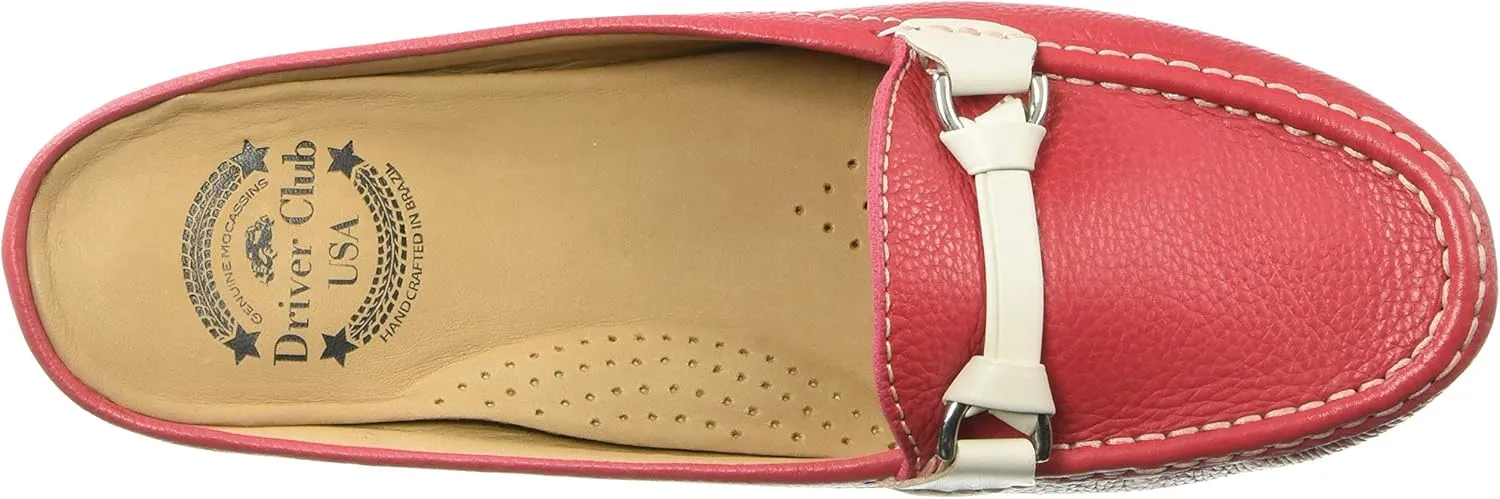 Driver Club USA Women's Leather Made in Brazil Oakland Mule