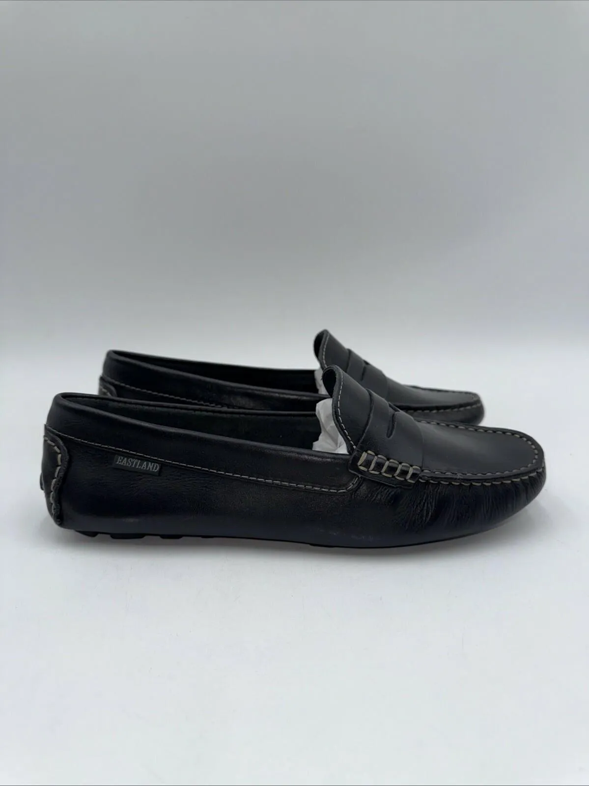 Eastland Women's Black Patricia Penny Loafer Driving Shoes Size 9 M - Very Good