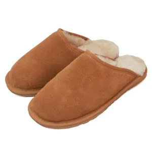 ECM001 Unisex Sheepskin Lined Slipper Mule