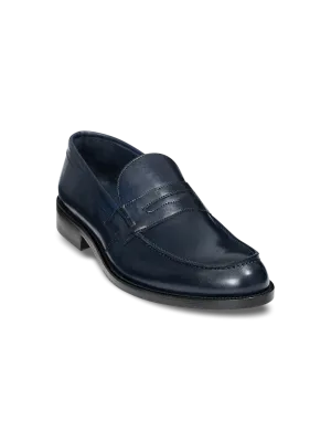 Eric Penny Loafer - Navy