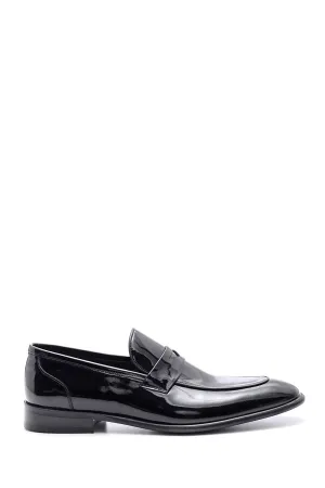 Erkek Rugan Deri Klasik Loafer