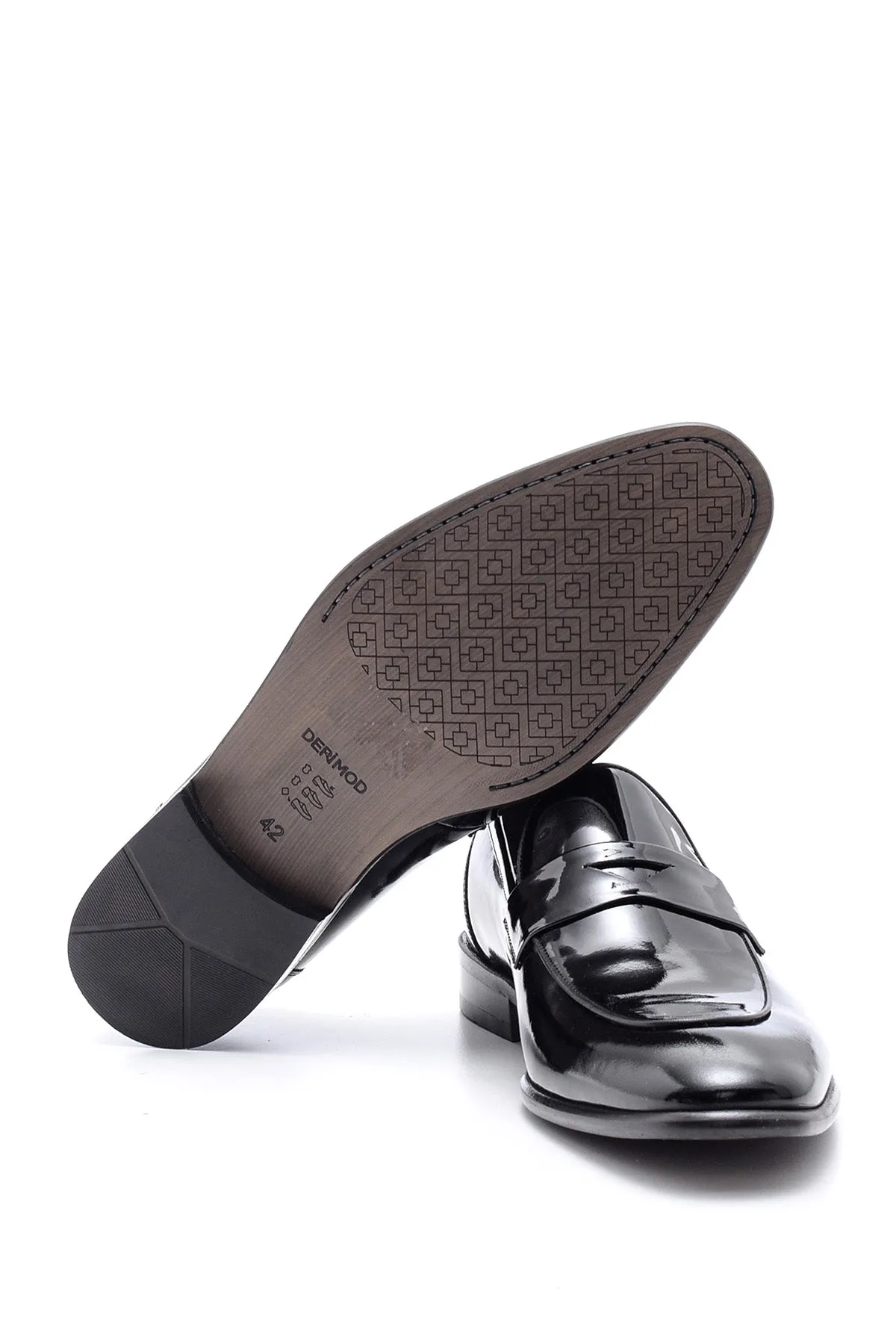 Erkek Rugan Deri Klasik Loafer