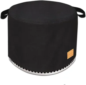Fire Pit Cover For Solo Stove Cover Yukon 27 Inch ,Solo Stove Yukon Cover Yukon Solo Stove Cover,Solo Yukon Cover,Heavy Waterproof Protective Solo Stove Accessories,Solo Stove Yukon Cover (Black)