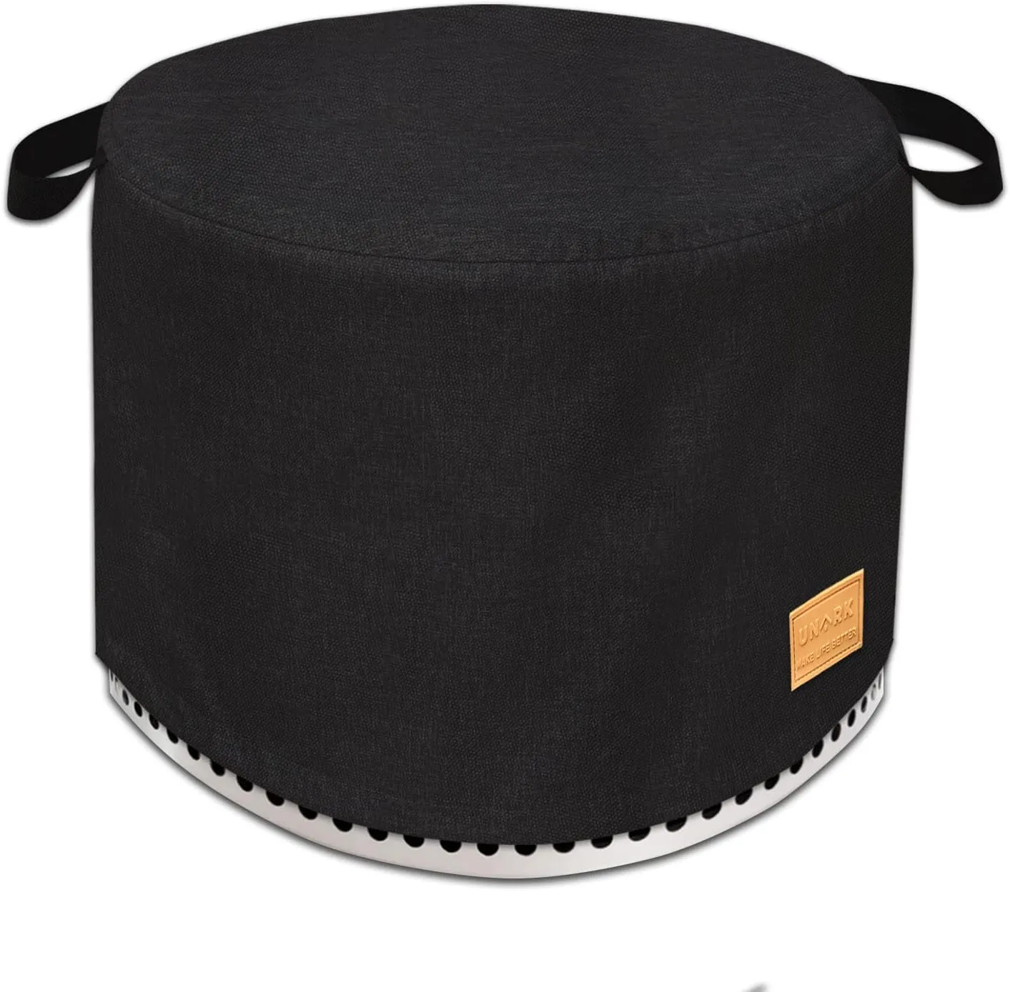 Fire Pit Cover For Solo Stove Cover Yukon 27 Inch ,Solo Stove Yukon Cover Yukon Solo Stove Cover,Solo Yukon Cover,Heavy Waterproof Protective Solo Stove Accessories,Solo Stove Yukon Cover (Black)
