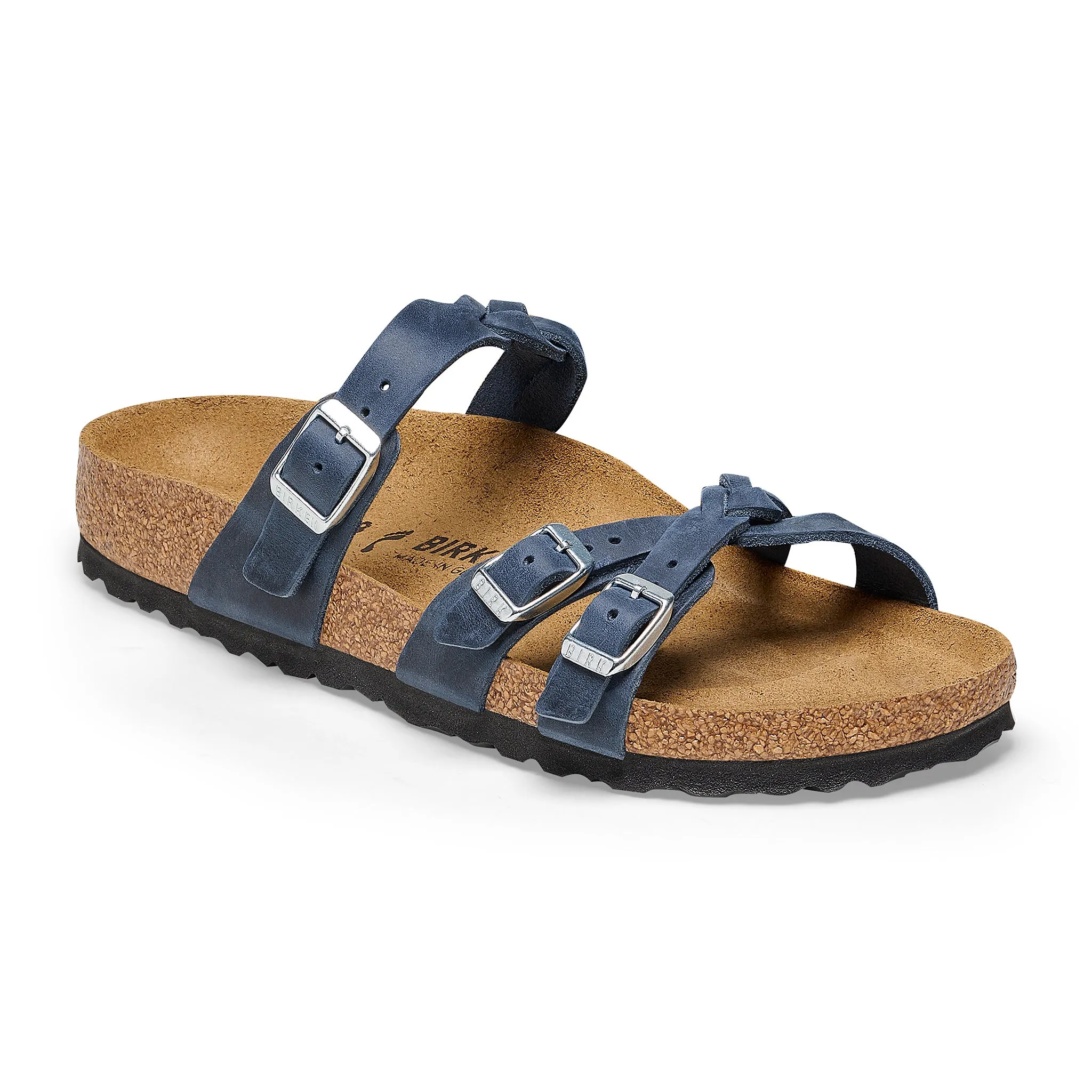 FRANCA BRAID - NAVY - OIL LEATHER