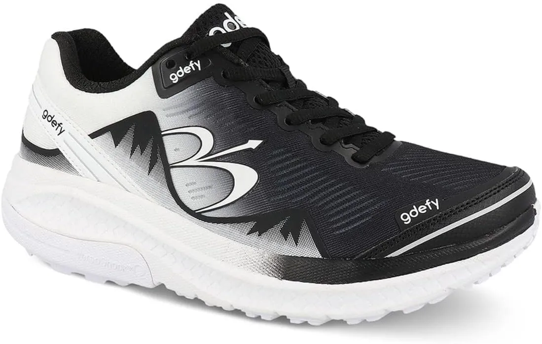G-DEFY Mighty Walk Women’s Orthopedic Walking Shoe | VersoShock Technology for Pain Associated with Running | Prolonged Standing | Arch Support | Diabetic shoes | Wide Shoes | Free Custom Orthotic
