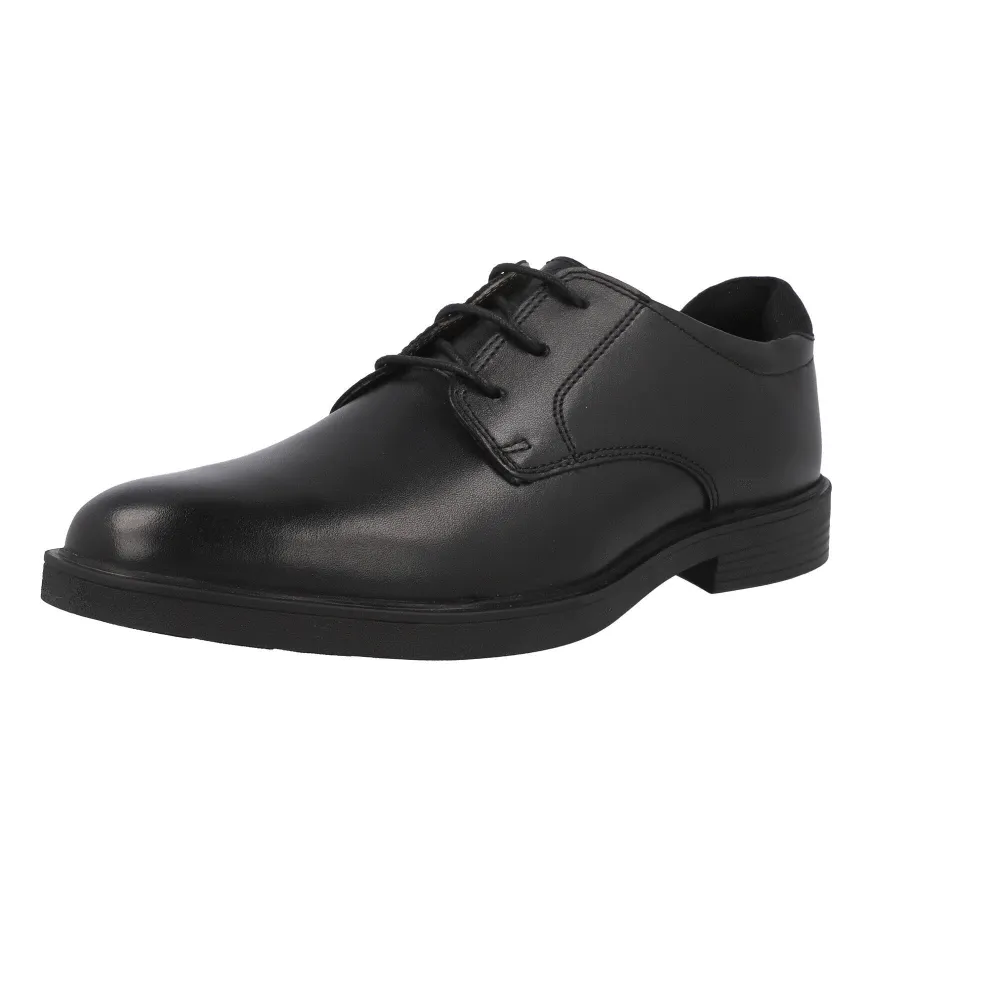Geox Zheeno Black Boys' Oxford Shoes