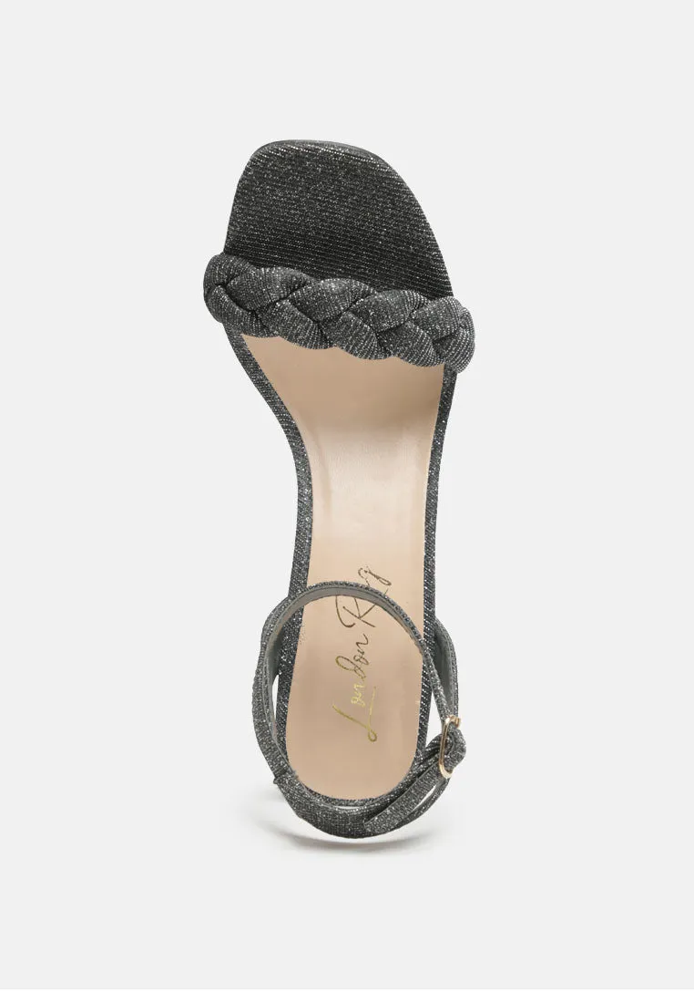High Block Heeled Dress Shoe