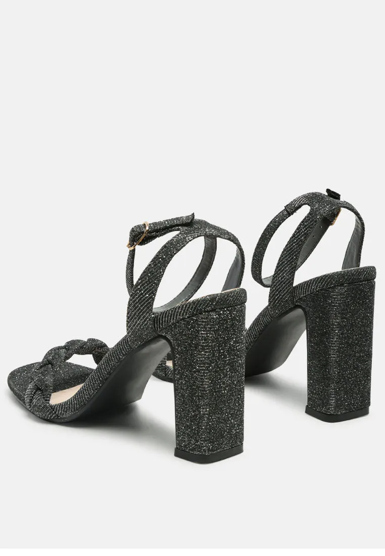 High Block Heeled Dress Shoe