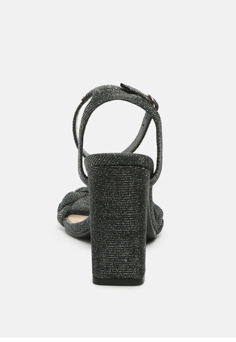 High Block Heeled Dress Shoe