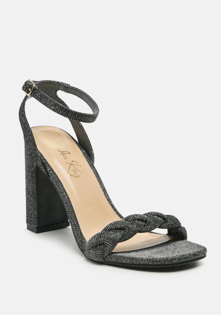 High Block Heeled Dress Shoe