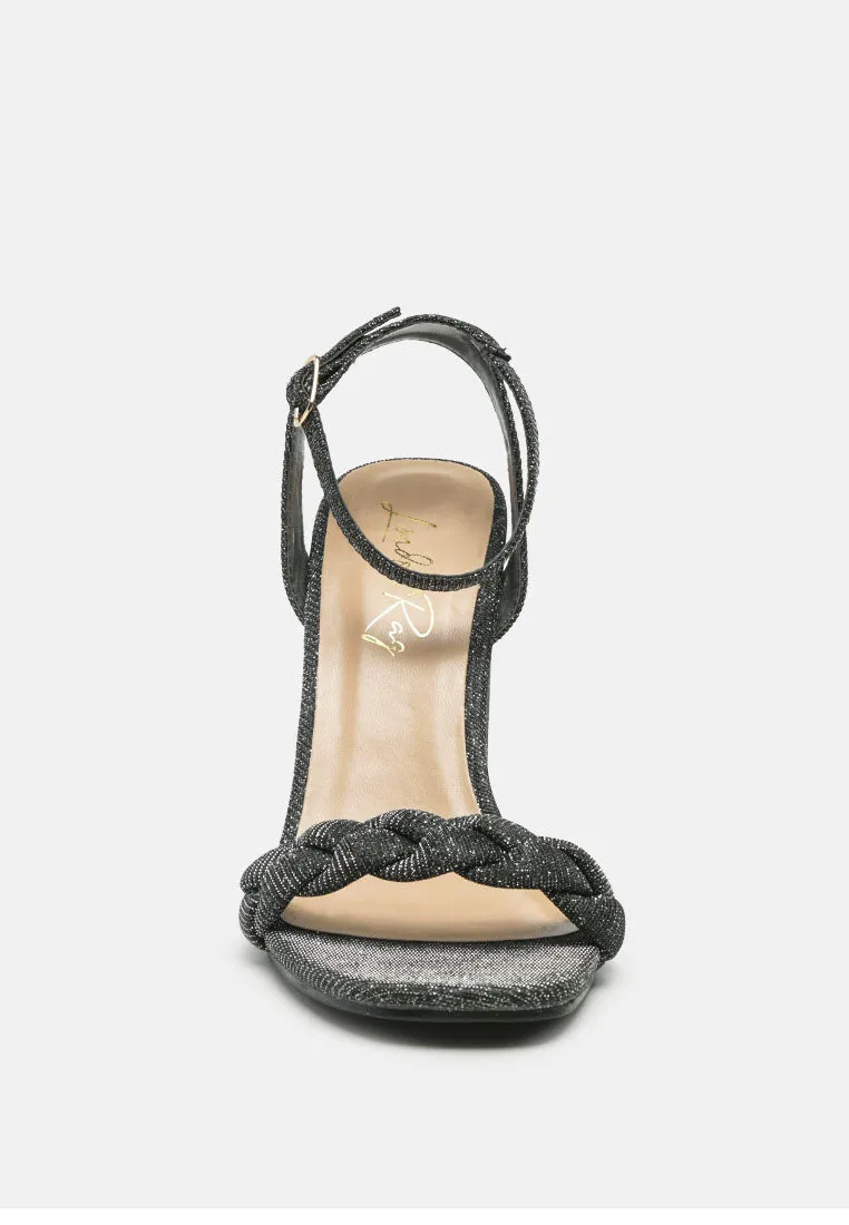 High Block Heeled Dress Shoe