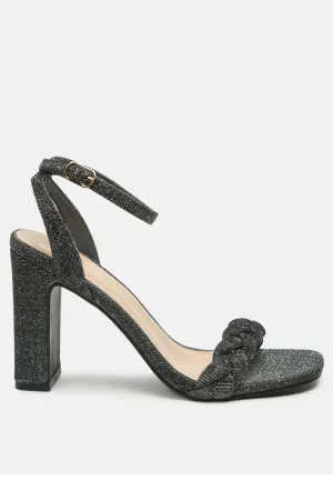 High Block Heeled Dress Shoe