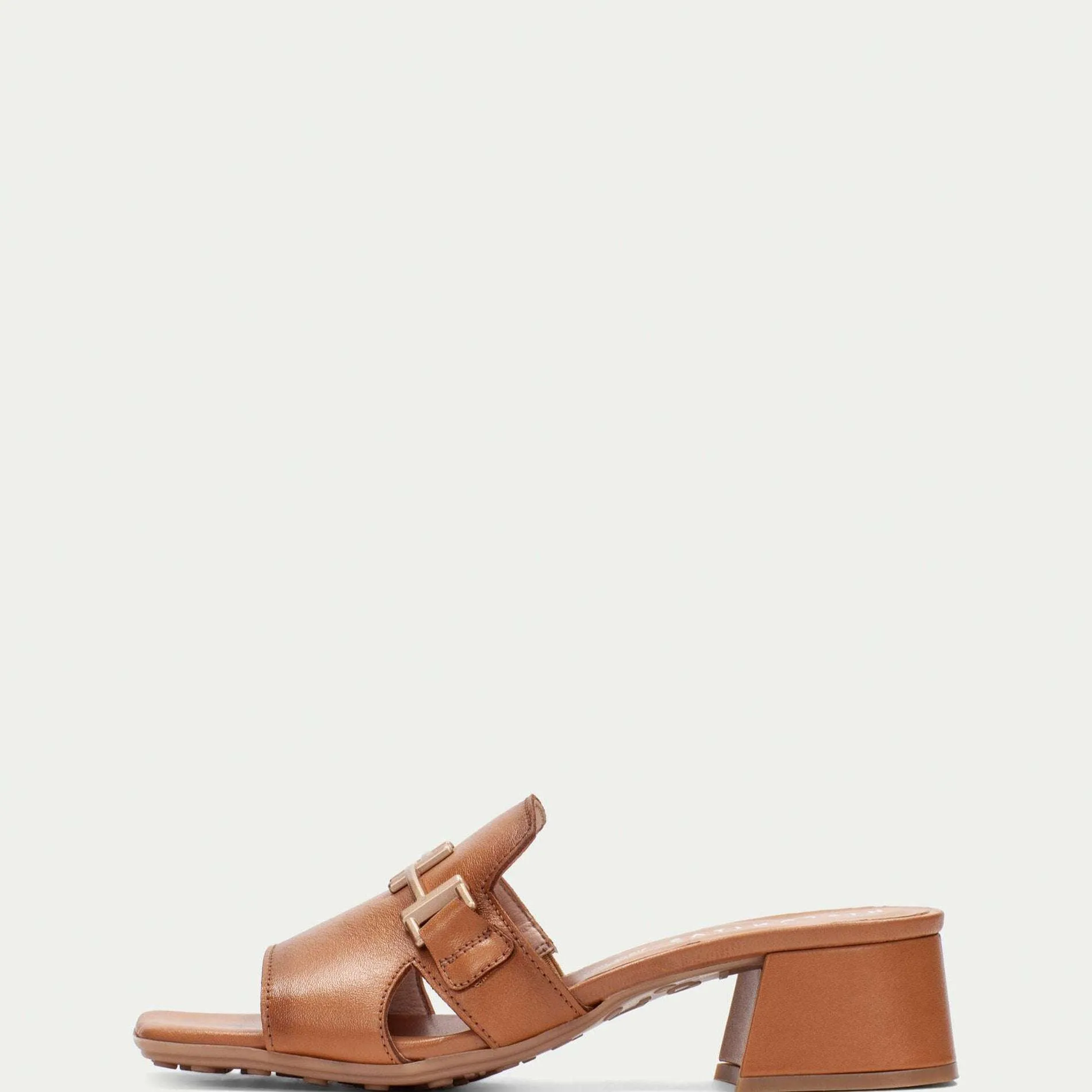 Hispanitas Tan Block Heel Mule|HV254069C