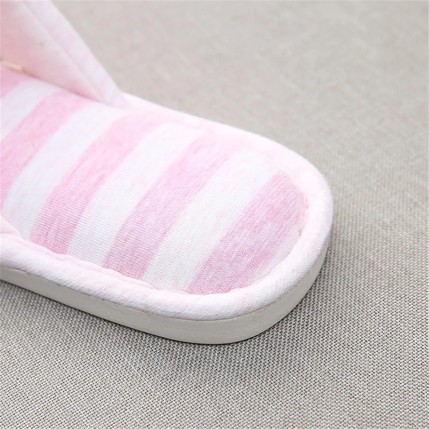 House Slippers for Women Wide Width Soft Cotton Slippers Thick Soled Comfortable Indoor Slipper Slip On Slides Breathable Memory Foam Lounge Shoes