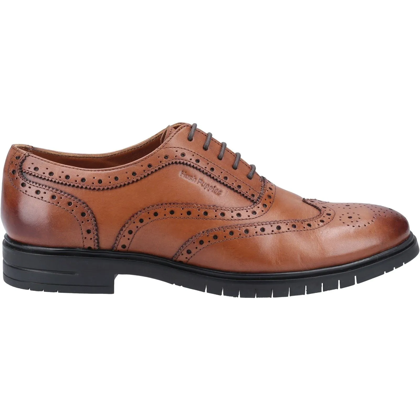 Hush Puppies Men's Santiago Lace Shoes in Tan