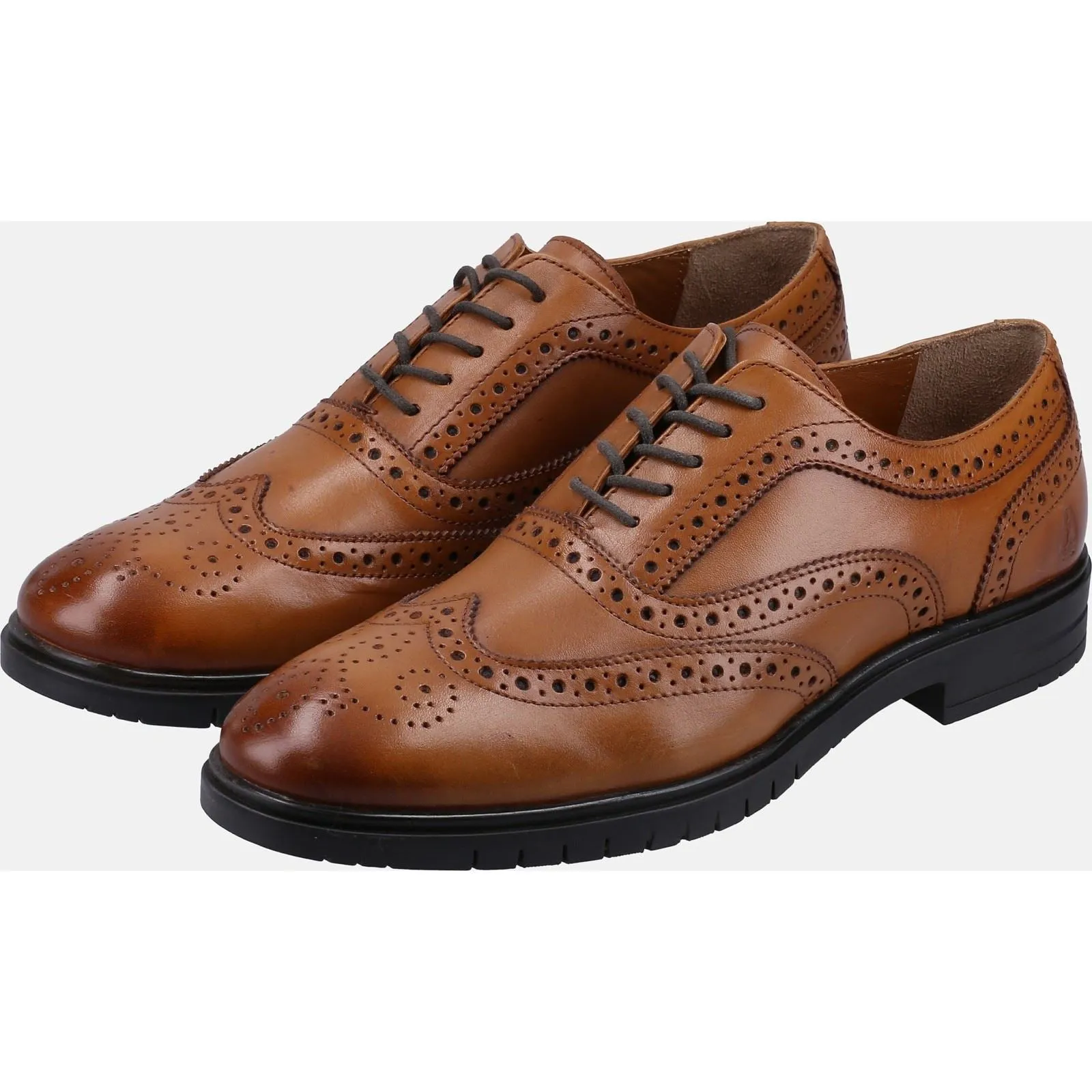 Hush Puppies Men's Santiago Lace Shoes in Tan