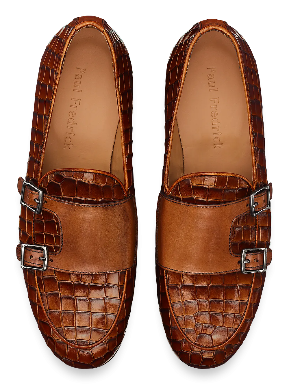 Ivan Monk Strap Loafer - Brown