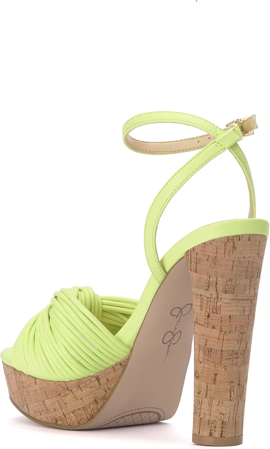 Jessica Simpson Womens Block Heel Ankle Strap