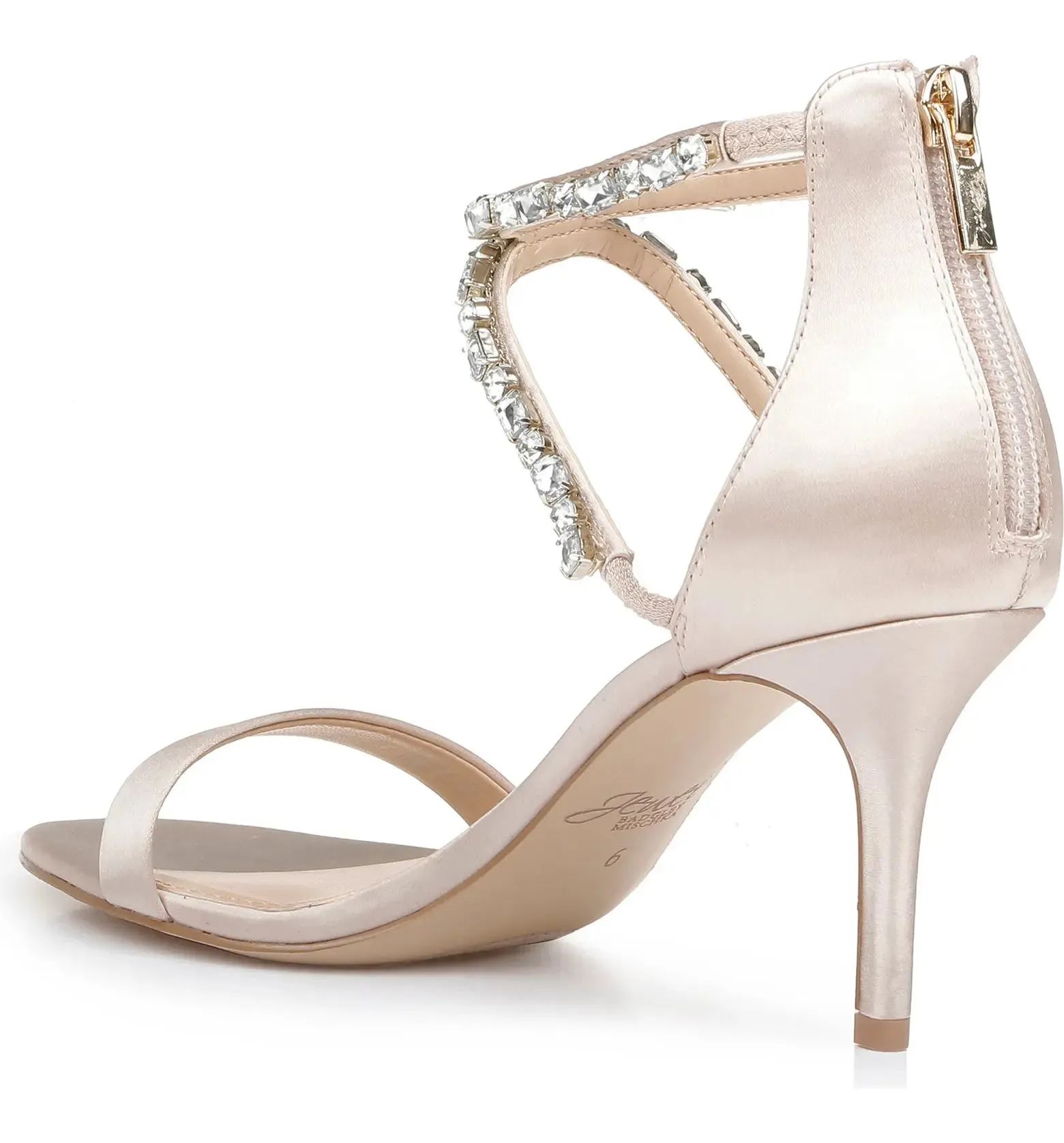 Jewel Badgley Mischka Celine Embellished Sandal