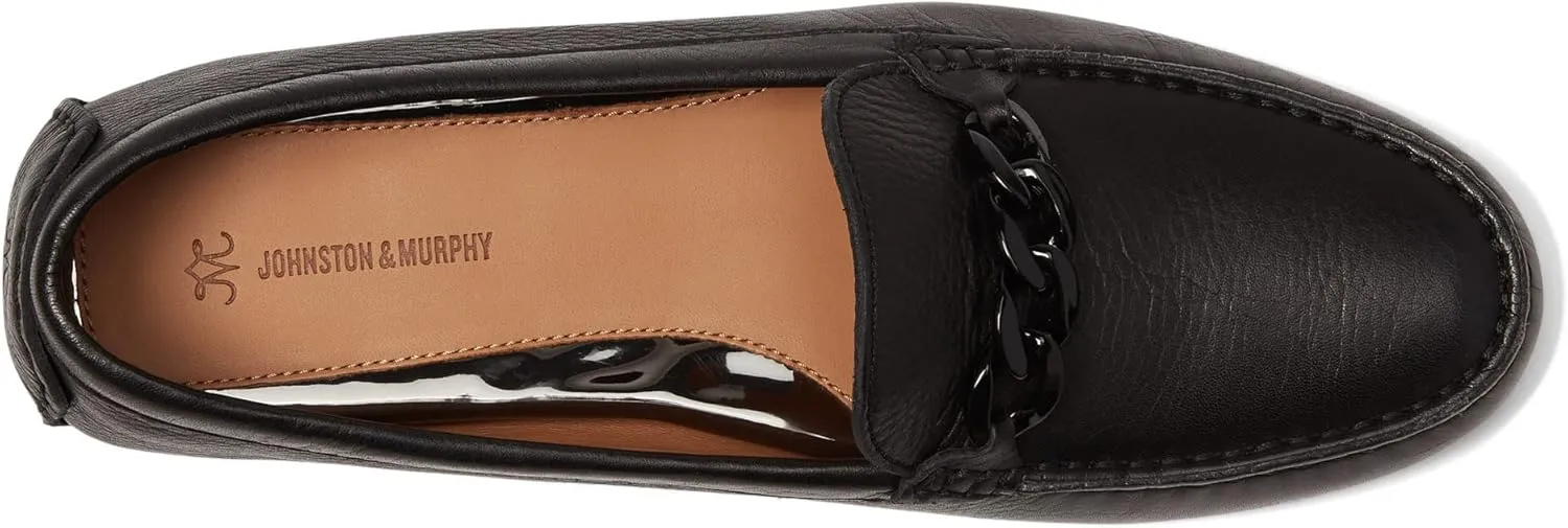 Johnston & Murphy Women's Maggie Chain Driving Style Loafer