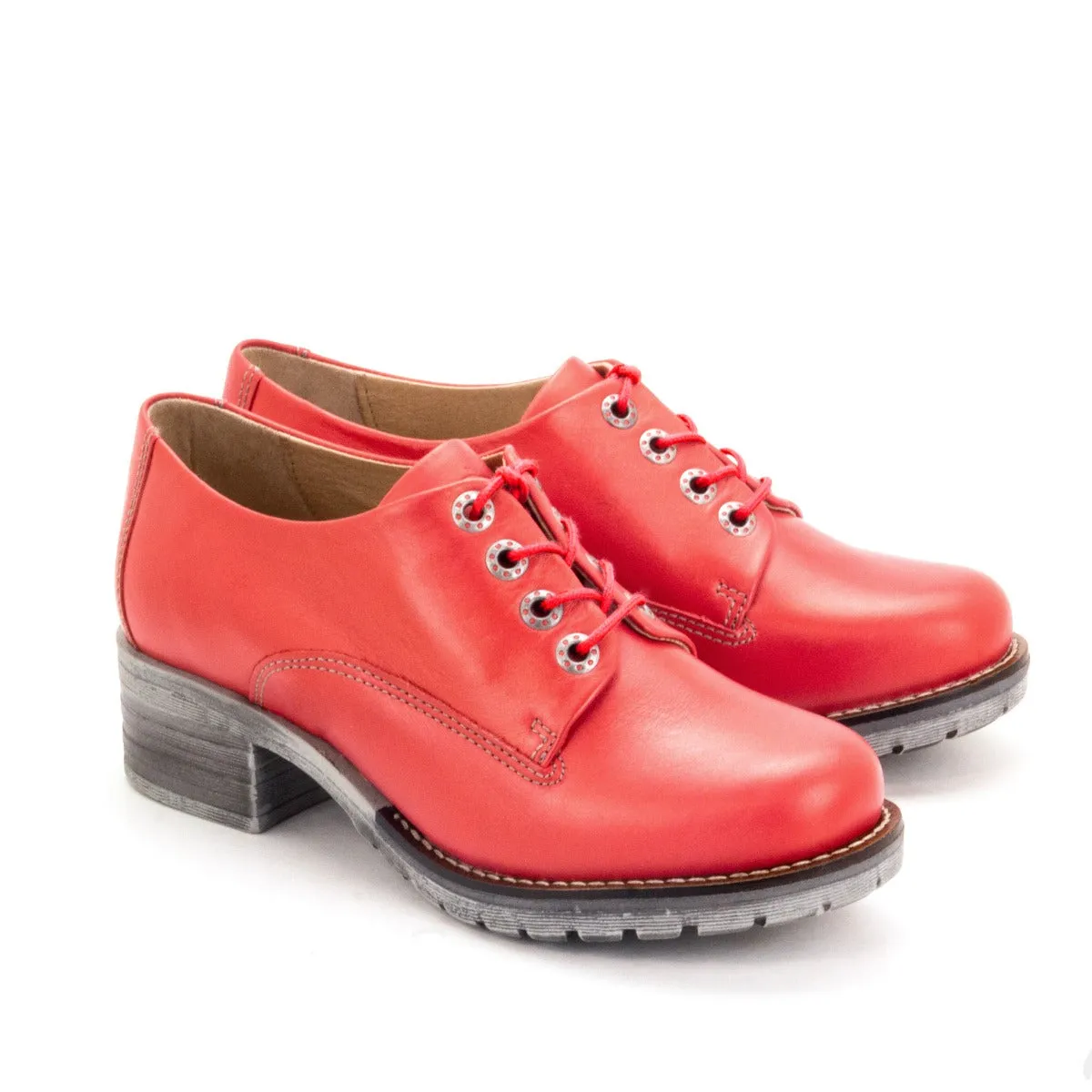 Kaley Lace-Up  Leather Shoes