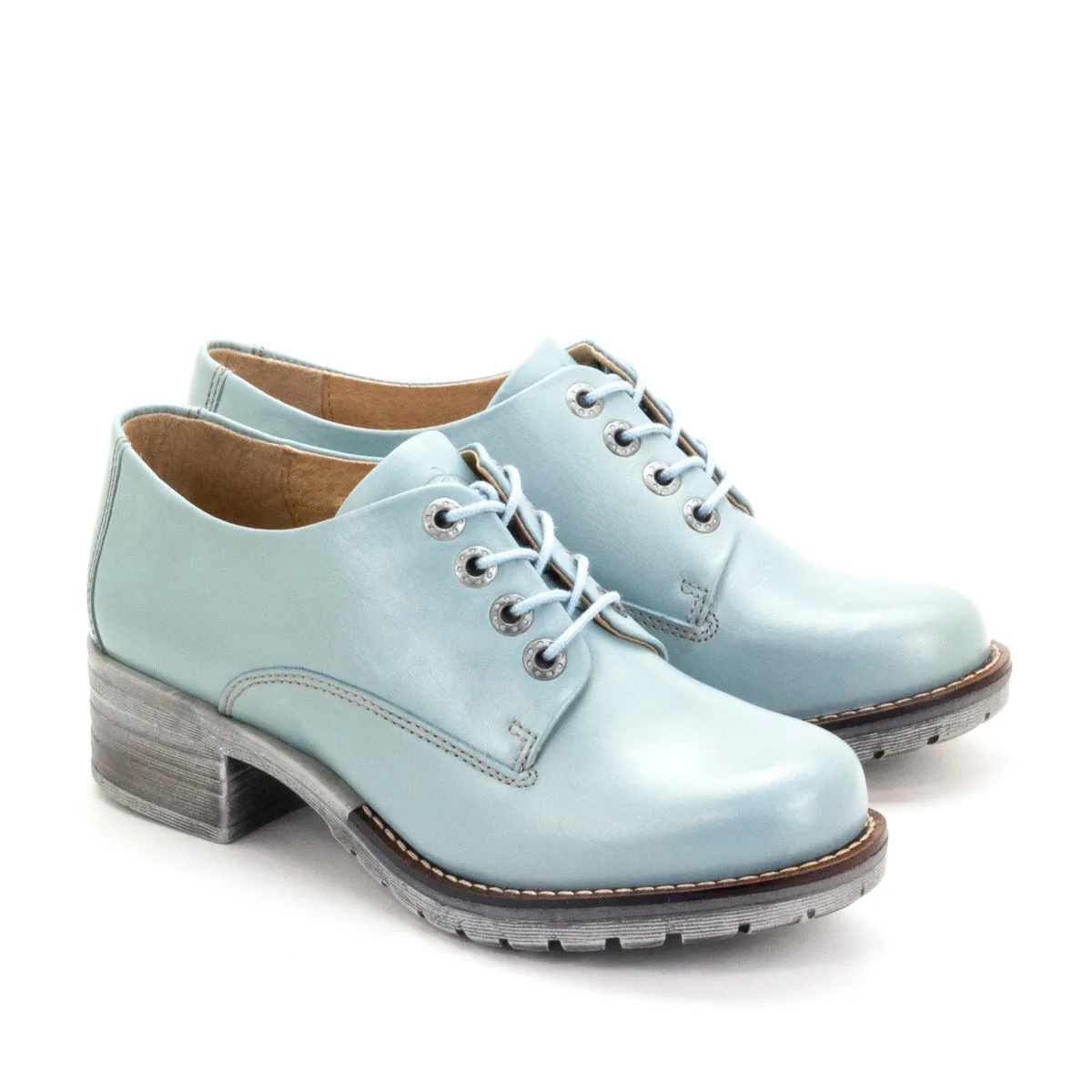 Kaley Lace-Up  Leather Shoes