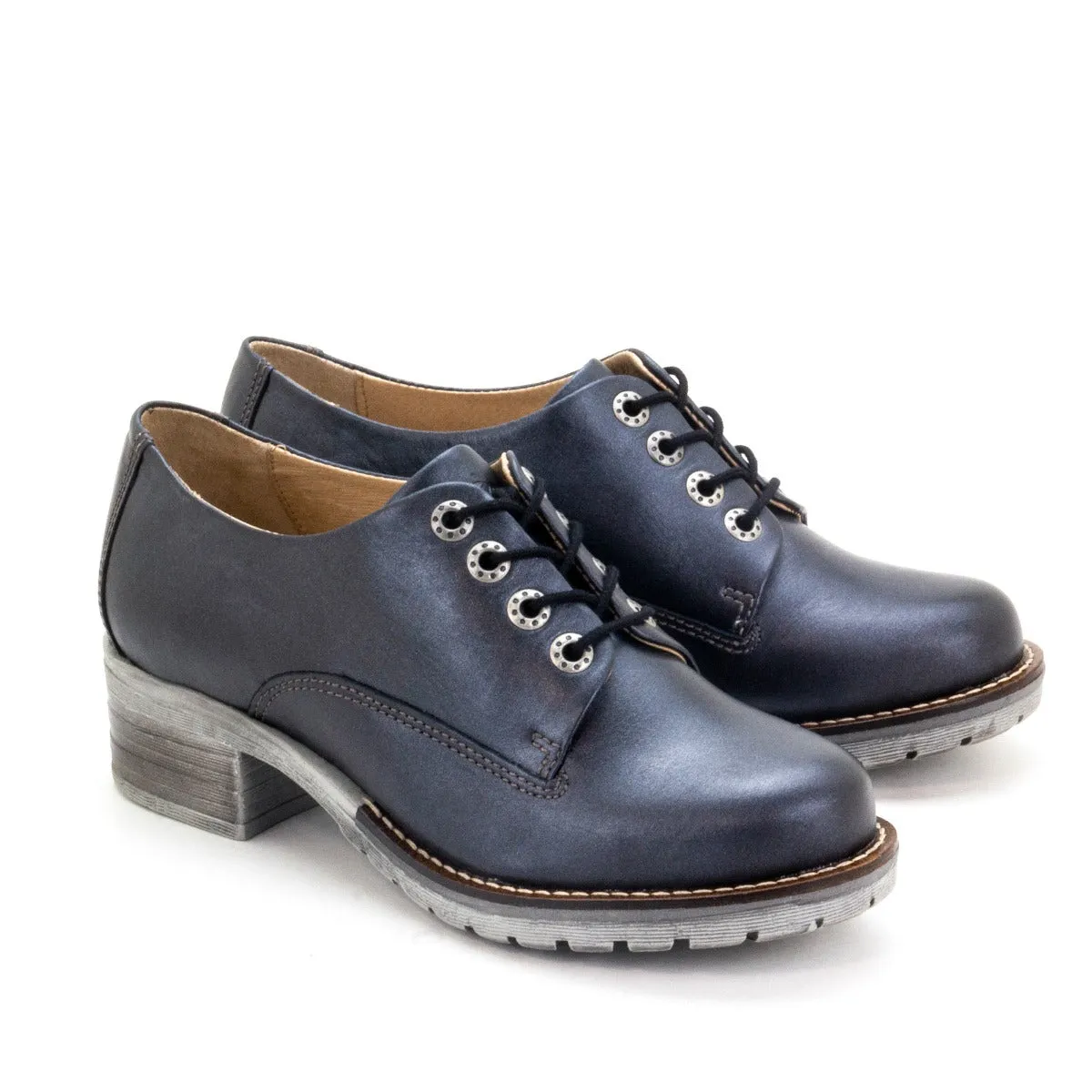 Kaley Lace-Up  Leather Shoes