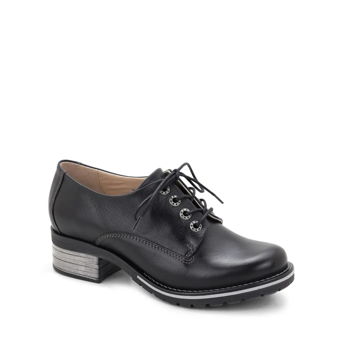 Kaley Lace-Up  Leather Shoes