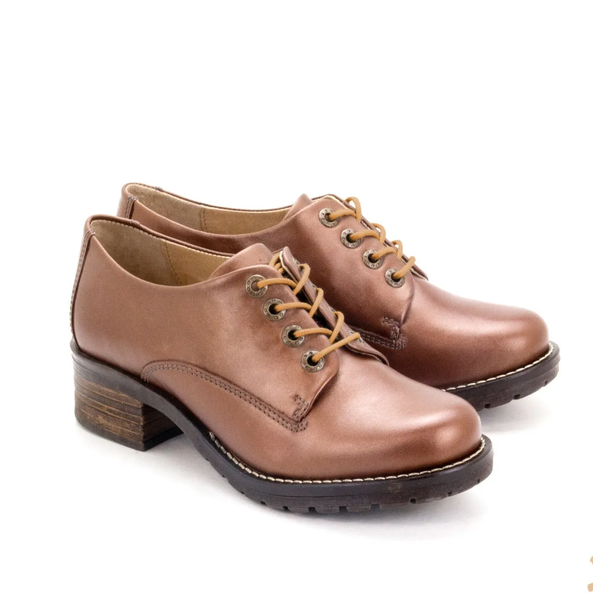 Kaley Lace-Up  Leather Shoes