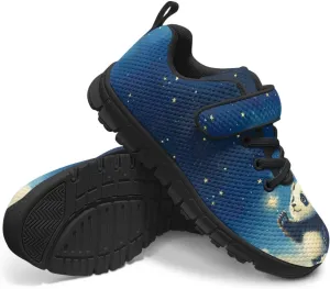 Kids Lightweight Strap Athletic Tennis Shoes Animal Sneakers Breathable Sports Running Walking Shoes for Boys Girls US 11-15
