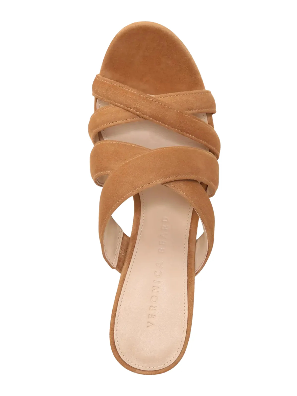 Latte Ginny Suede Mule