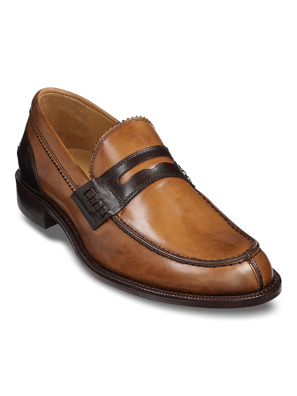 Maddox Penny Loafer - Tan/brown