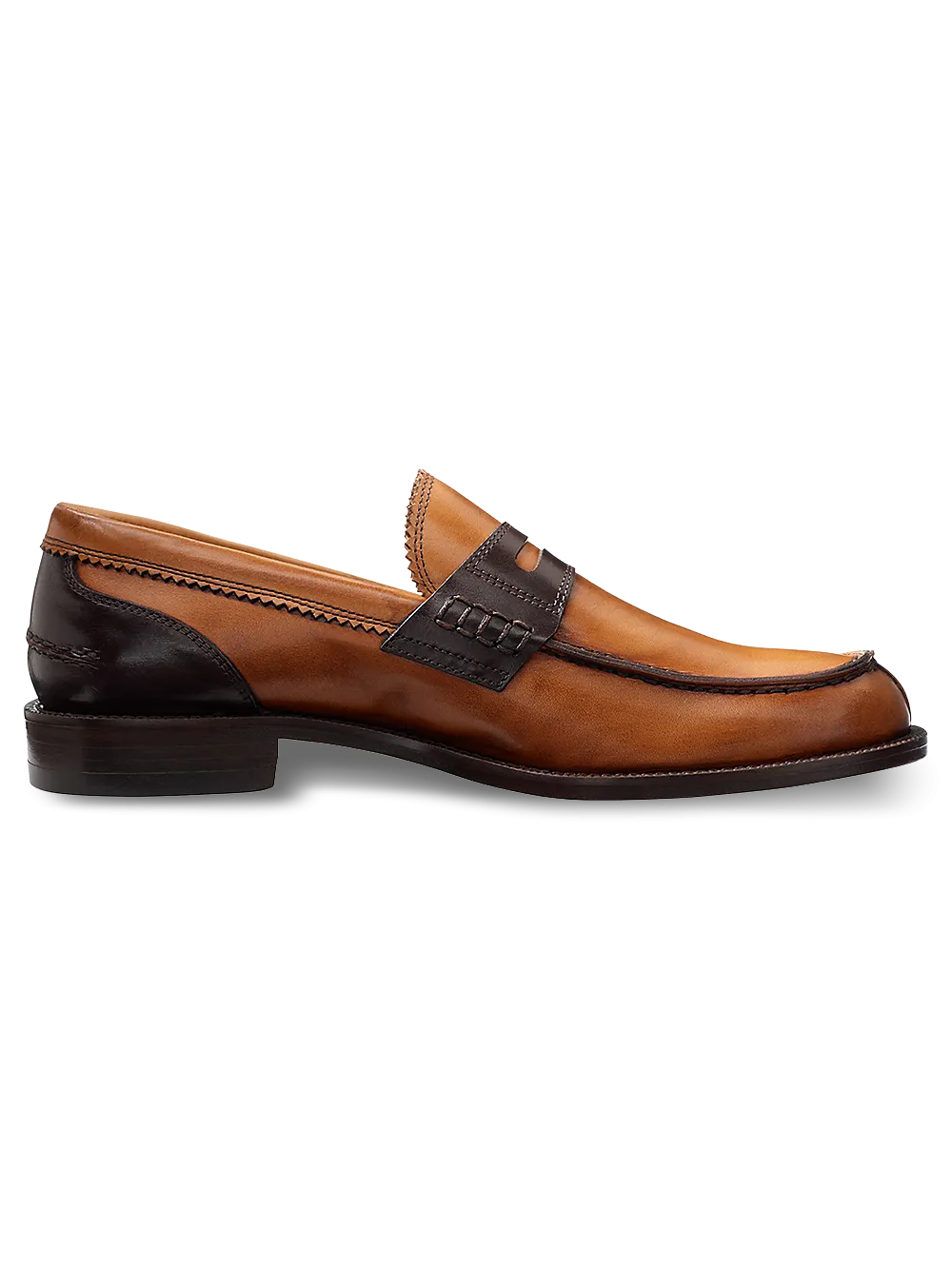 Maddox Penny Loafer - Tan/brown