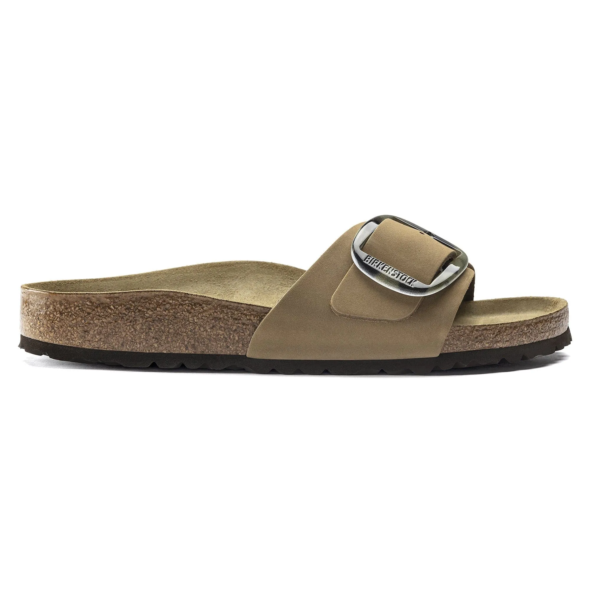 Madrid Big Buckle Nubuck Leather