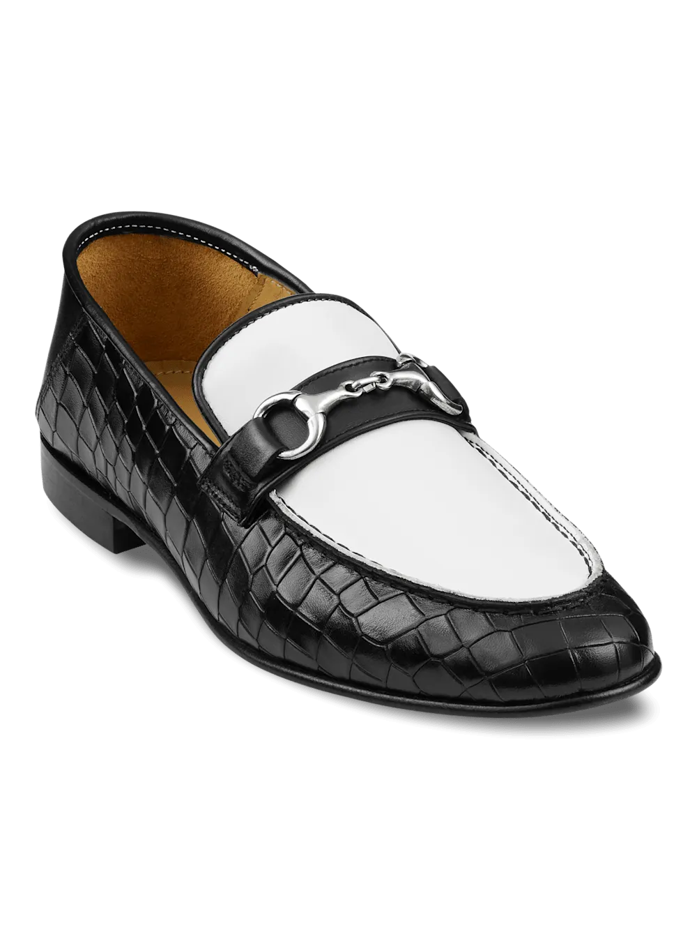 Marcus Bit Loafer - Black/white