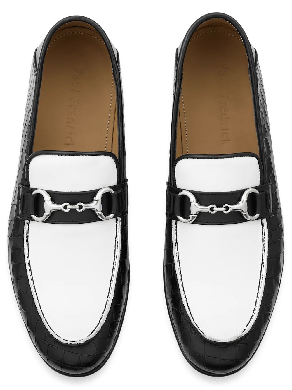 Marcus Bit Loafer - Black/white