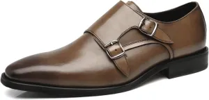 Men Dress Shoes Lace Up Oxford Classic Plain Toe Modern Formal Leather Shoes for Men