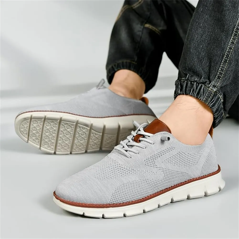 Mens Casual Dress Shoes,Breathable Lightweight Sports Shoes Mesh Shoes,Oxfords Lace Up Business Walking Shoes