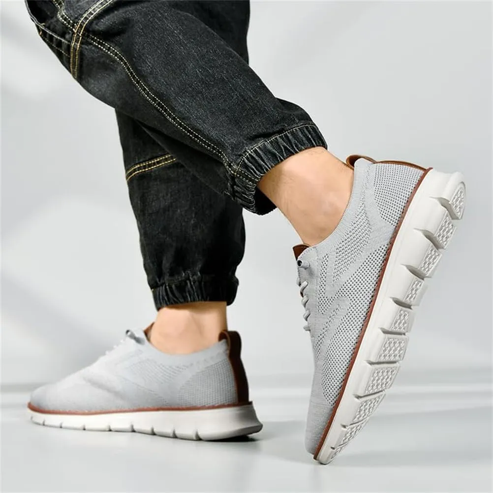 Mens Casual Dress Shoes,Breathable Lightweight Sports Shoes Mesh Shoes,Oxfords Lace Up Business Walking Shoes