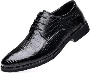 Men's Extra Wide Width Dress Shoes - Solid Color Business Fashion, Summer Style Casual Footwear