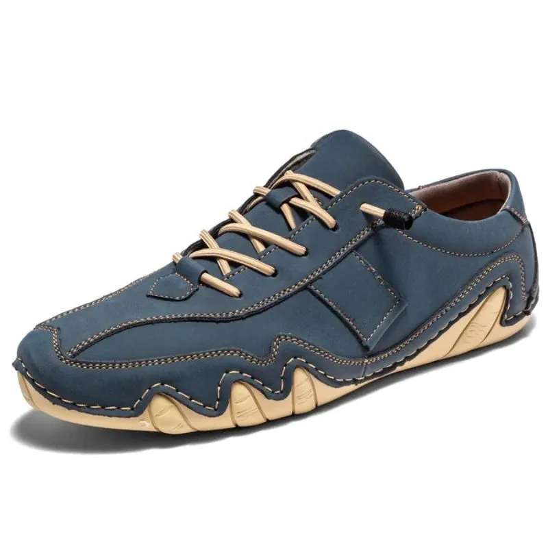 Men’s PU Leather Loafers –  Breathable, Everyday Comfort