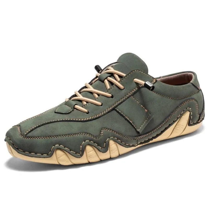 Men’s PU Leather Loafers –  Breathable, Everyday Comfort