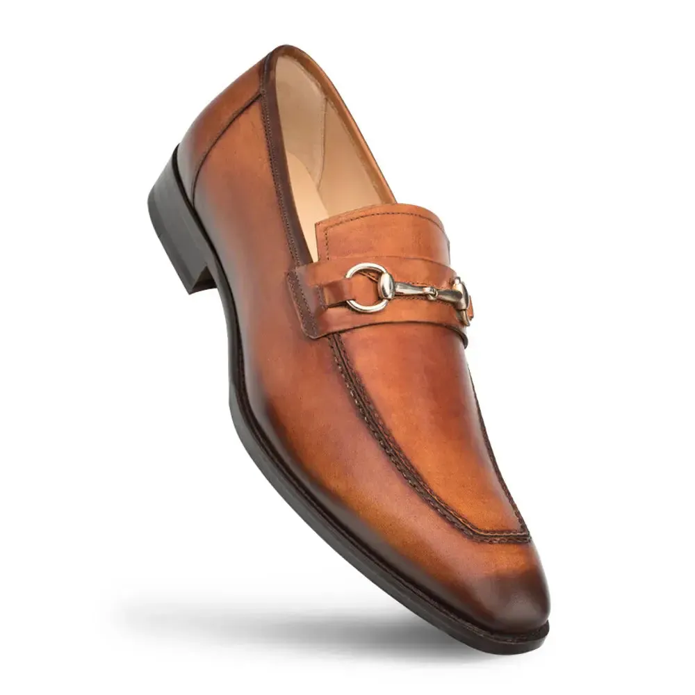 Mezlan Ornament E20482 Cognac Genuine Loafers