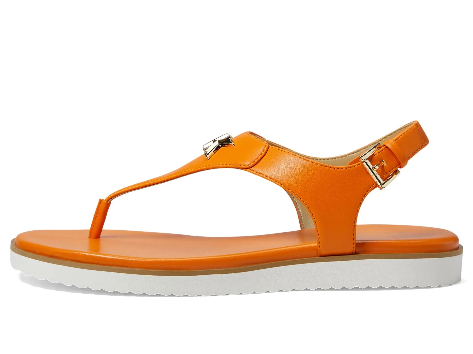Michael Kors Jilly Flat Sandal Apricot 7 M