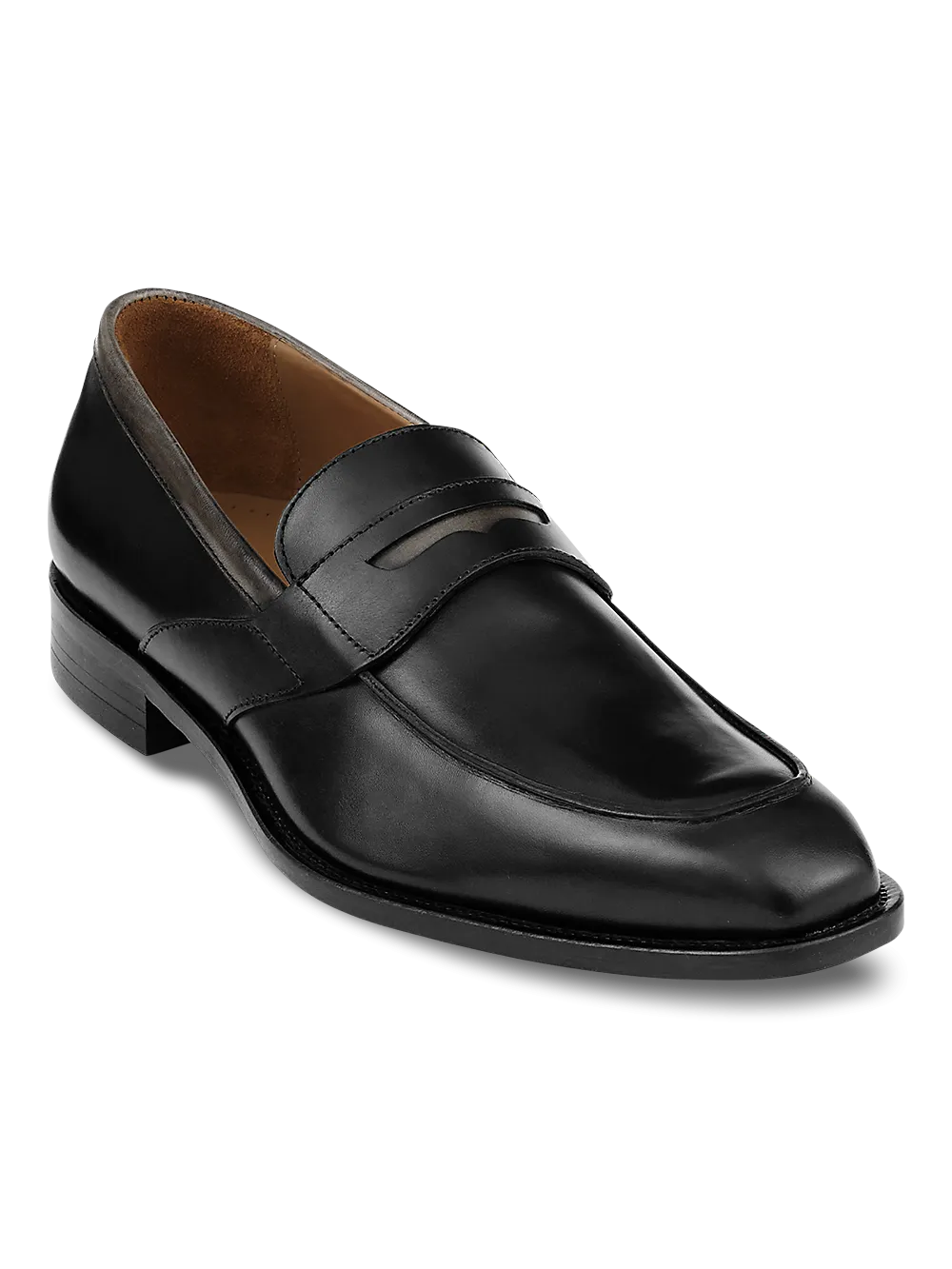 Milo Penny Loafer - Black/grey