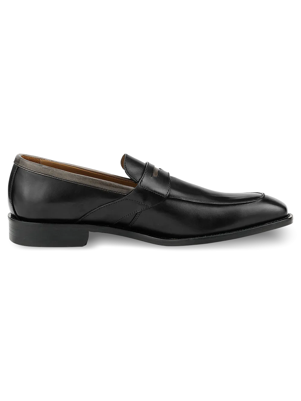 Milo Penny Loafer - Black/grey