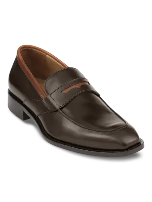 Milo Penny Loafer - Brown/tan