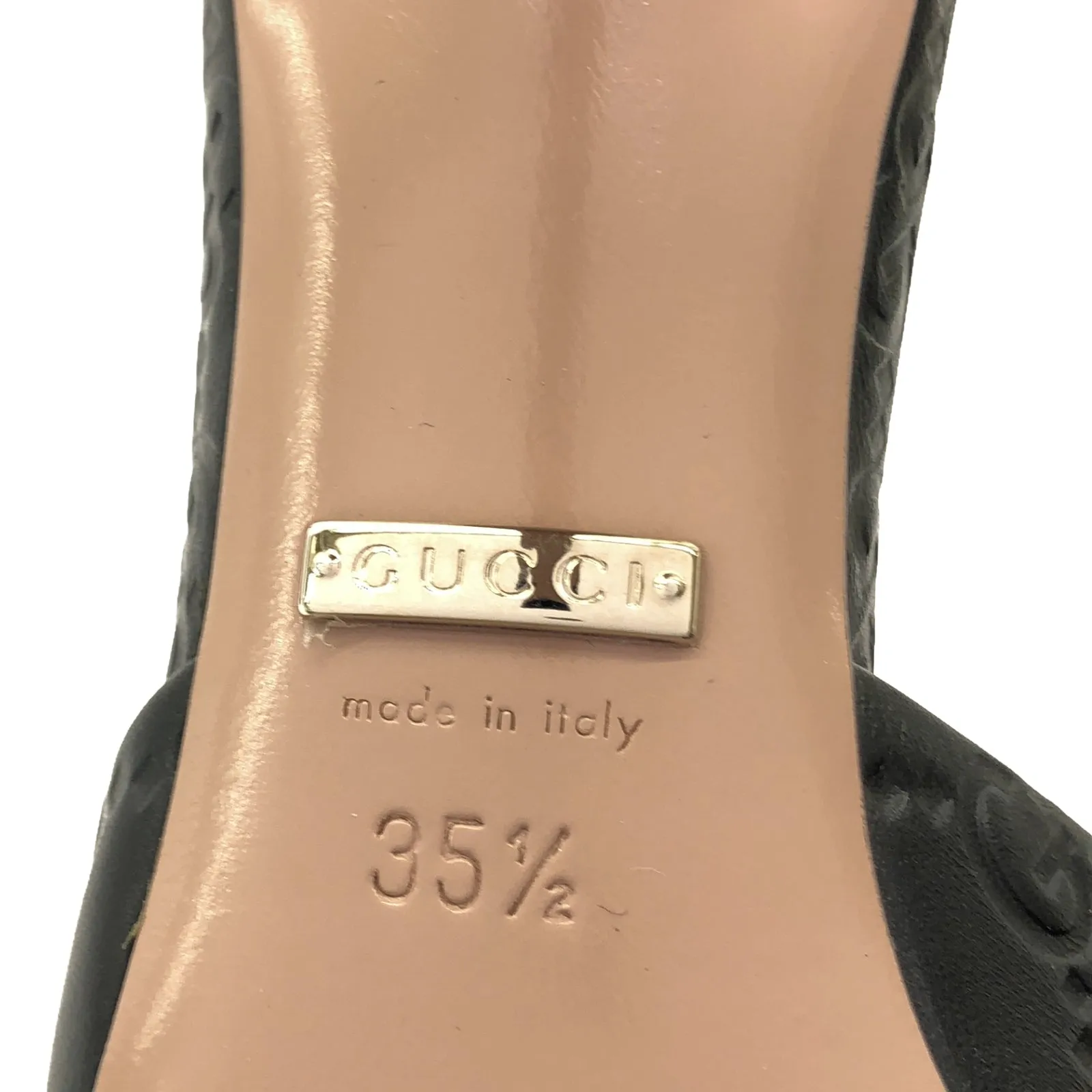 Mule Mule Sandals Leather Black