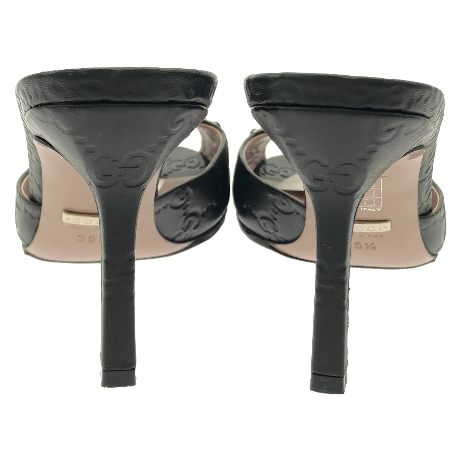 Mule Mule Sandals Leather Black
